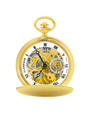 Case 18ct Gold Dial Skeleton Dial Roman 