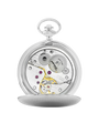 Case Sterling Silver Dial White Dial Arabic 