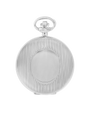 Case Sterling Silver Dial White Dial Roman 