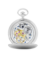 Case Sterling Silver Dial Skeleton Dial Roman 