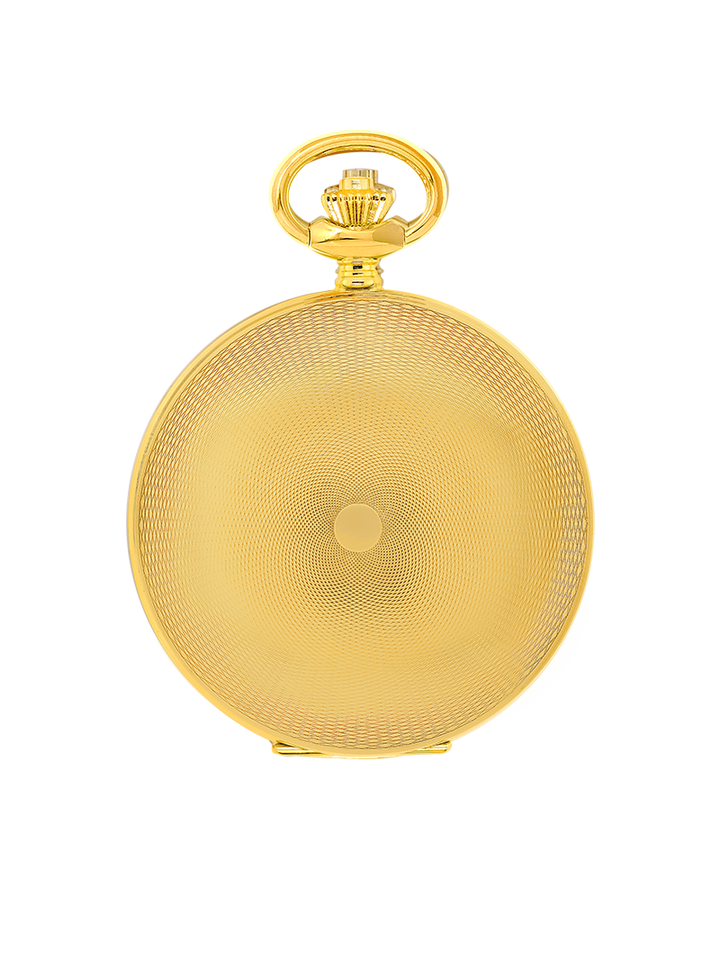Case 18ct Gold Dial White Dial Arabic 