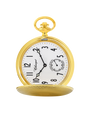 Case 18ct Gold Dial White Dial Arabic 