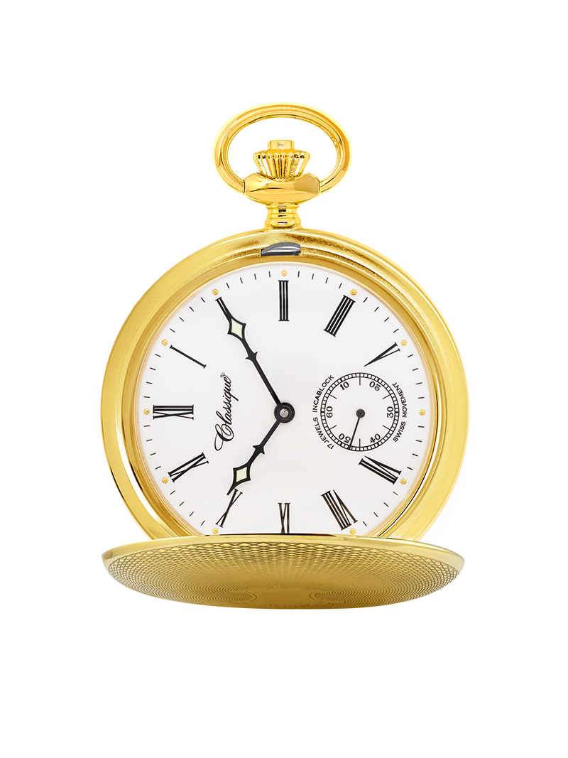 Case 18ct Gold Dial White Dial Roman 