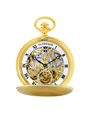 Case 18ct Gold Dial Skeleton Dial Roman 