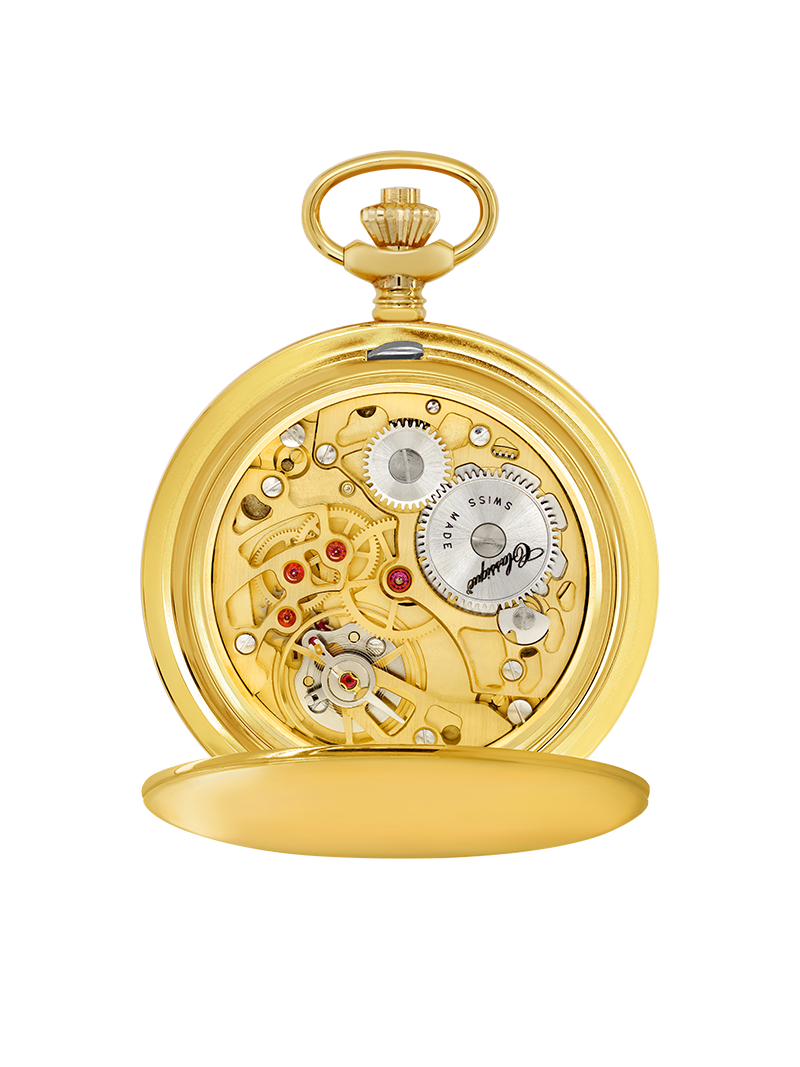 Case 18ct Gold Dial White Dial Roman 