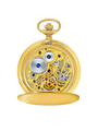 Case 18ct Gold Dial Skeleton Dial Roman 