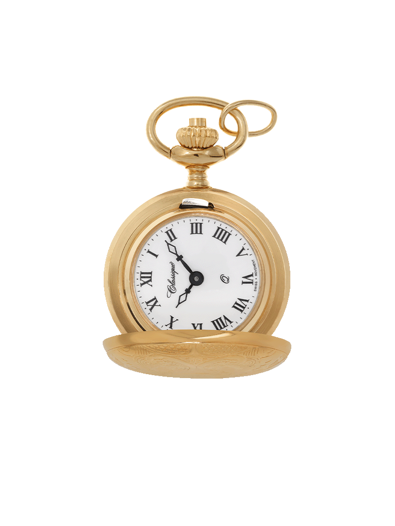 Case 9ct Rose Gold Dial White Dial Roman 