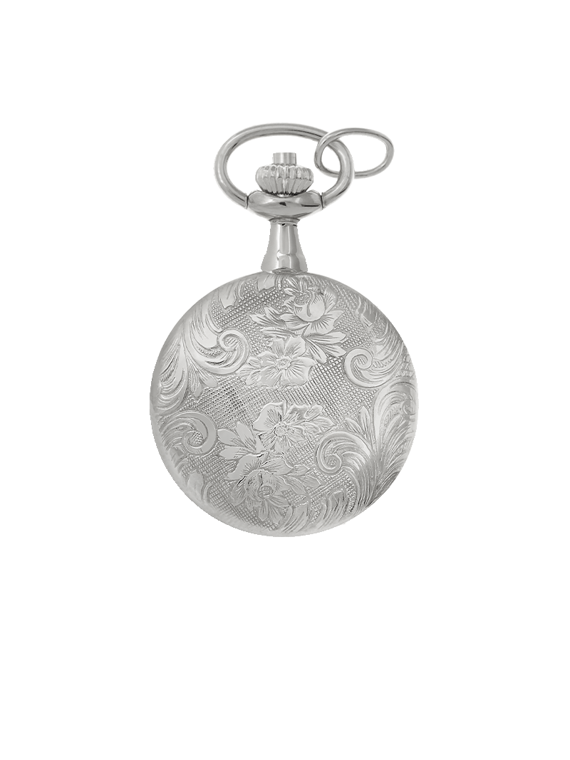 Case Rhodium Plated Dial White Dial Roman 