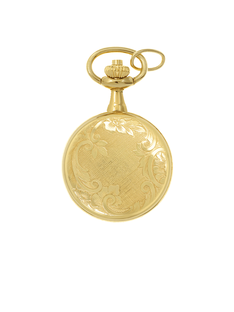 Case Gold Plated Dial White Dial Roman 