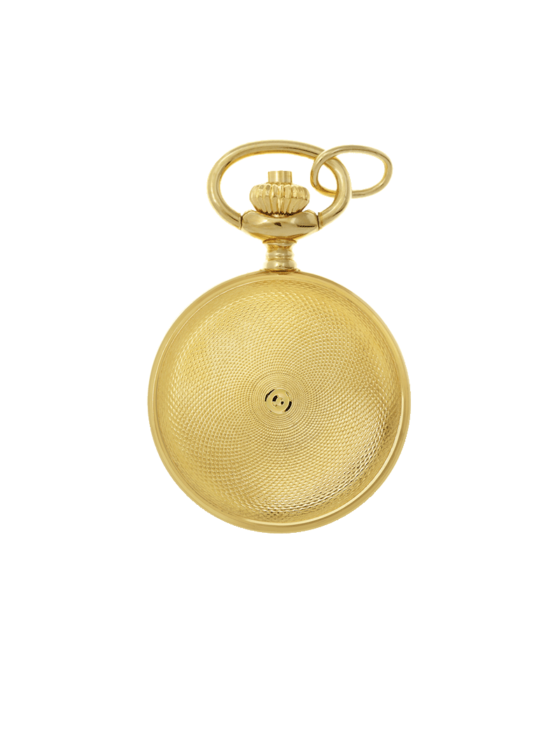 Case 9ct Gold Dial White Dial Arabic 