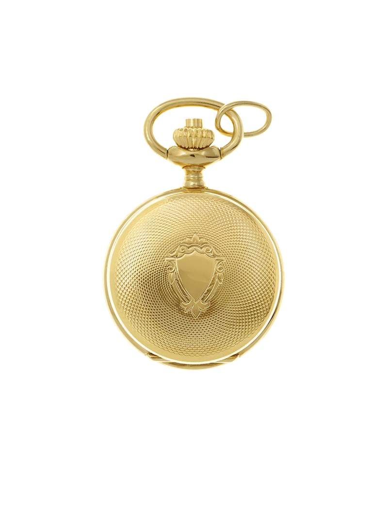 Case 9ct Gold Dial White Dial Roman 