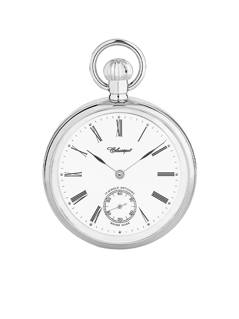 Case Palladium Plated Dial White Dial Roman 