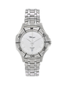 Case Stainless Steel Dial White Dial Silver Arabic Bracelet