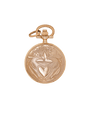 Case Rose Gold Plated Dial White Dial Roman 