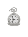 Case Rhodium Plated Dial White Dial Arabic 