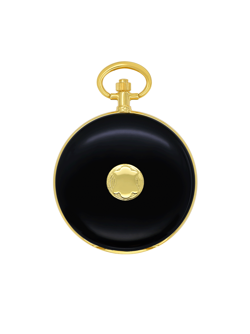 Case Gold Plated Dial White Dial Roman 