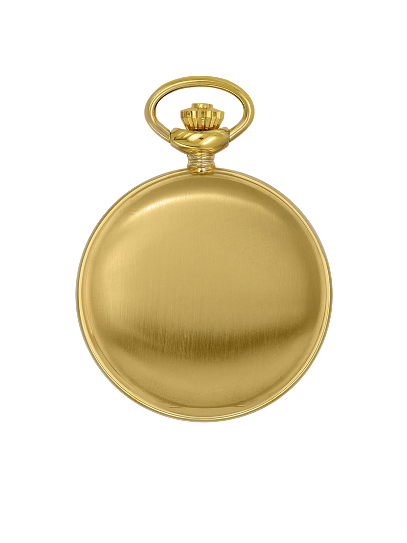 Case Gold Plated Dial White Dial Roman 