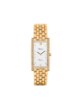 Case 14ct Gold Dial White Dial Champagne Roman Bracelet