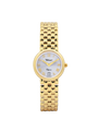 Case 9ct Gold Dial Silver Dial Champagne Roman Bracelet