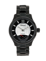 Case Black Plated Stainless Steel Dial Black Dial Baton Bracelet