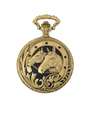 Case Antique Gold Tone Dial White Dial Arabic 