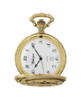 Case Antique Gold Tone Dial White Dial Arabic 