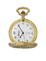 Case Antique Gold Tone Dial White Dial Arabic 