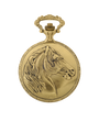 Case Antique Gold Tone Dial White Dial Roman 