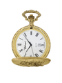 Case Antique Gold Tone Dial White Dial Roman 