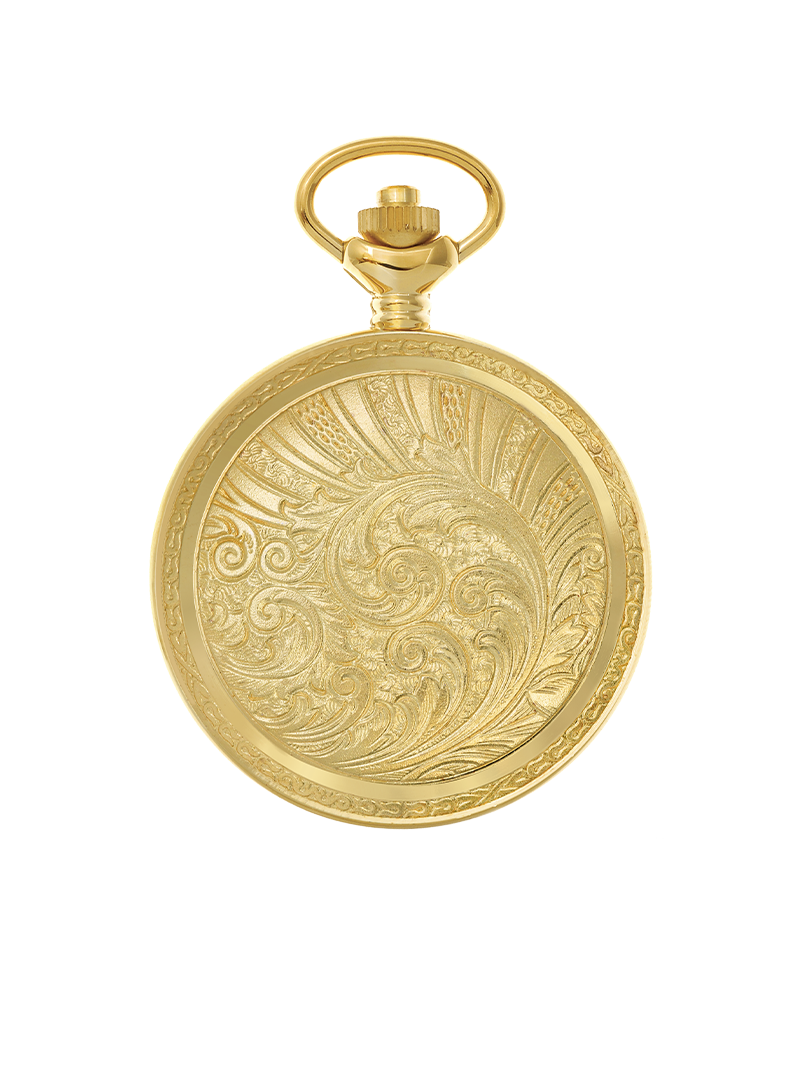 Case Gold Plated Dial White Dial Roman 
