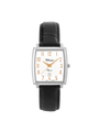 Case Stainless Steel Dial White Dial Rose Arabic Leather Black
