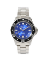 Case Stainless Steel Dial Blue Dial Divers Bracelet