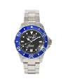 Case Stainless Steel Dial Black Dial Divers Bracelet