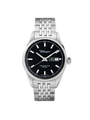 Case Stainless Steel Dial Black Dial Baton Bracelet